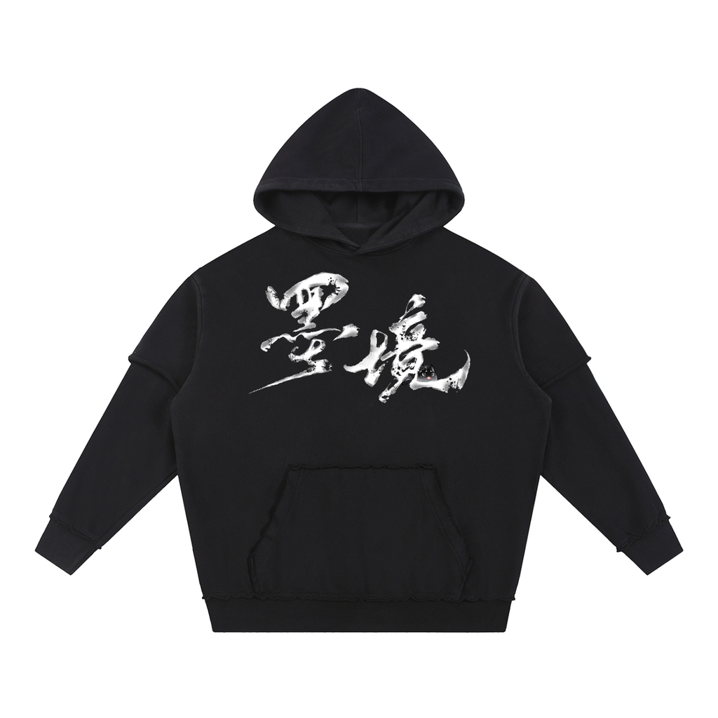 Double Layered Red Hoodie