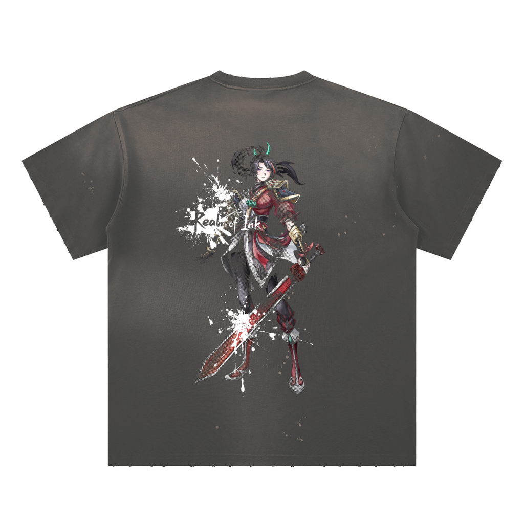 Mono Momo & Red T-shirt