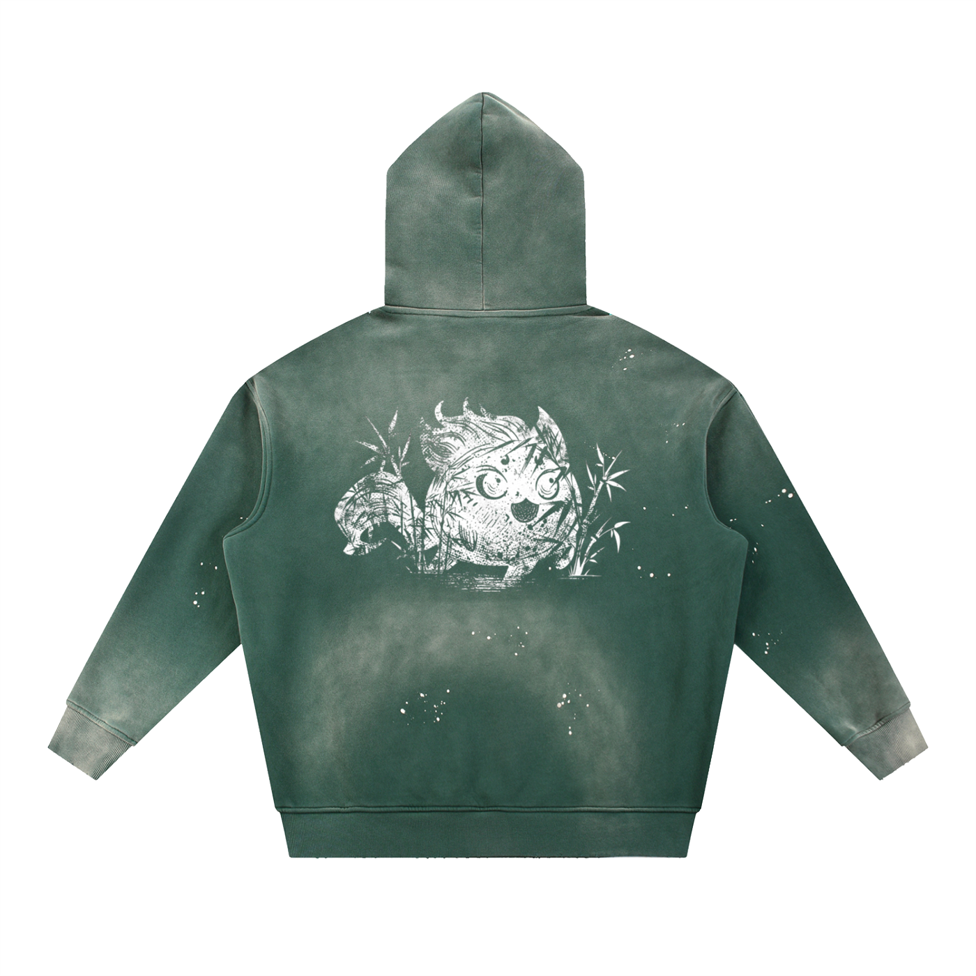 Oversized Mono Momo Hoodie