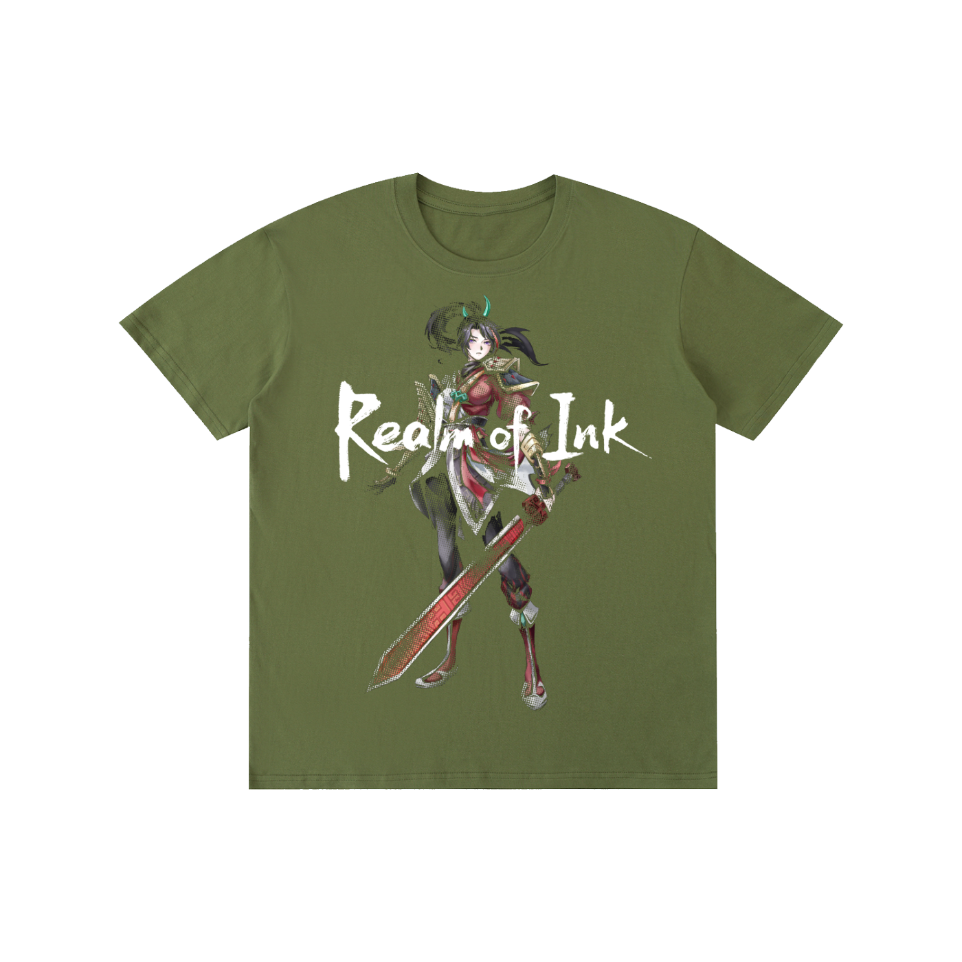 Red & Logo T-Shirt