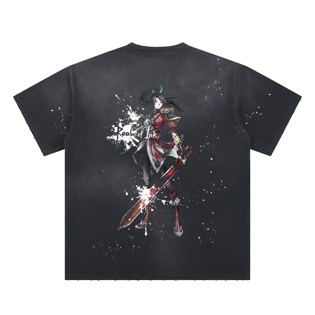 Mono Momo & Red T-shirt