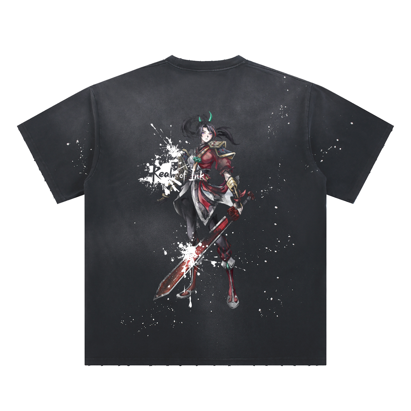 Mono Momo & Red T-shirt