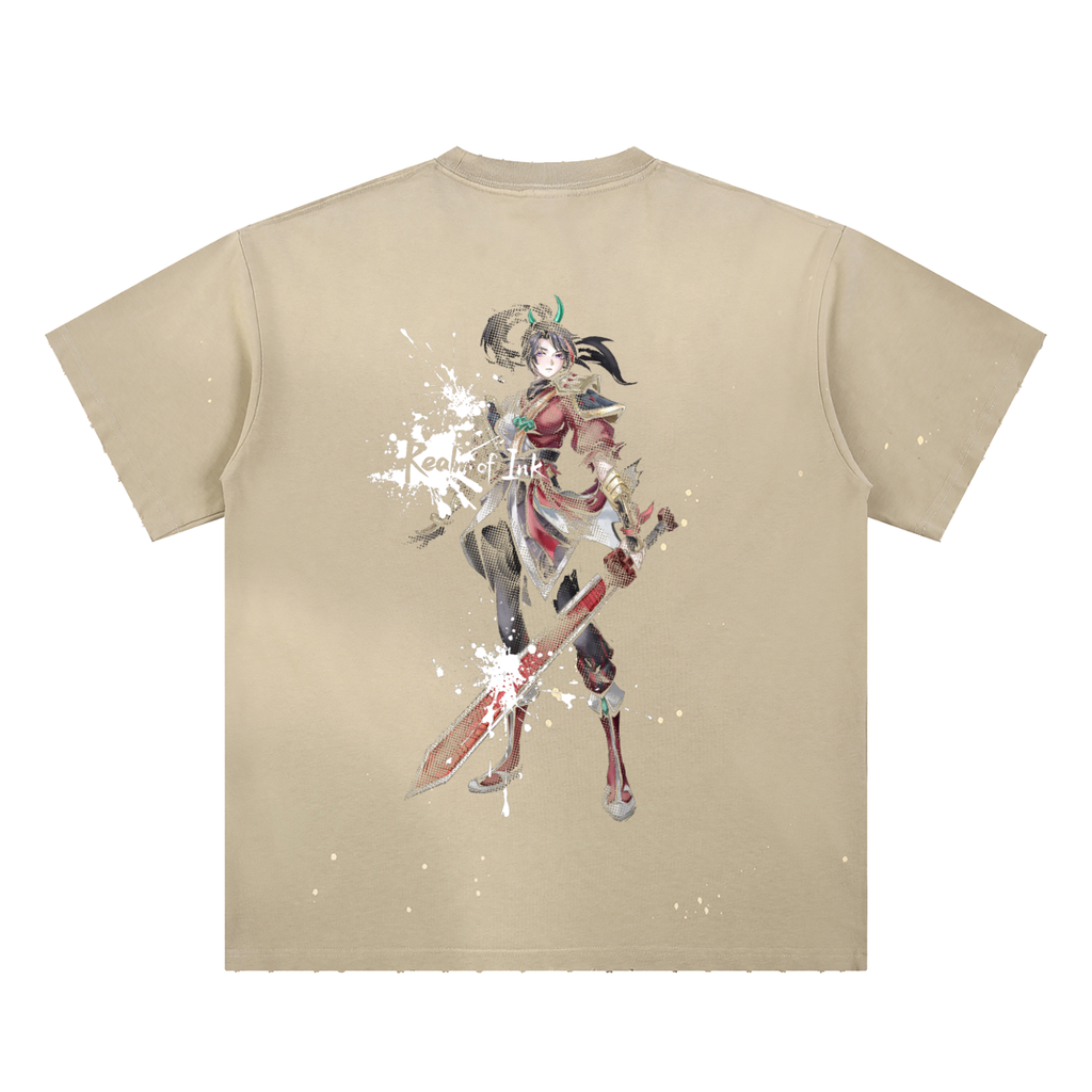 Mono Momo & Red T-shirt